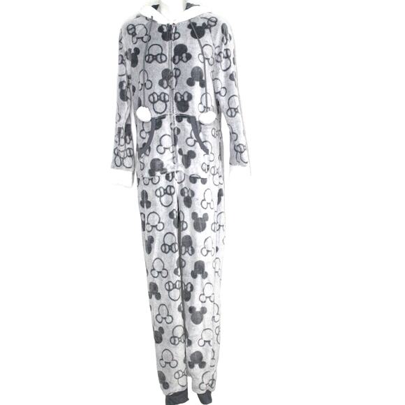 Disney Women's Fleece One Piece Onesie Pajama Size XS NWT - Picture 2 of 8